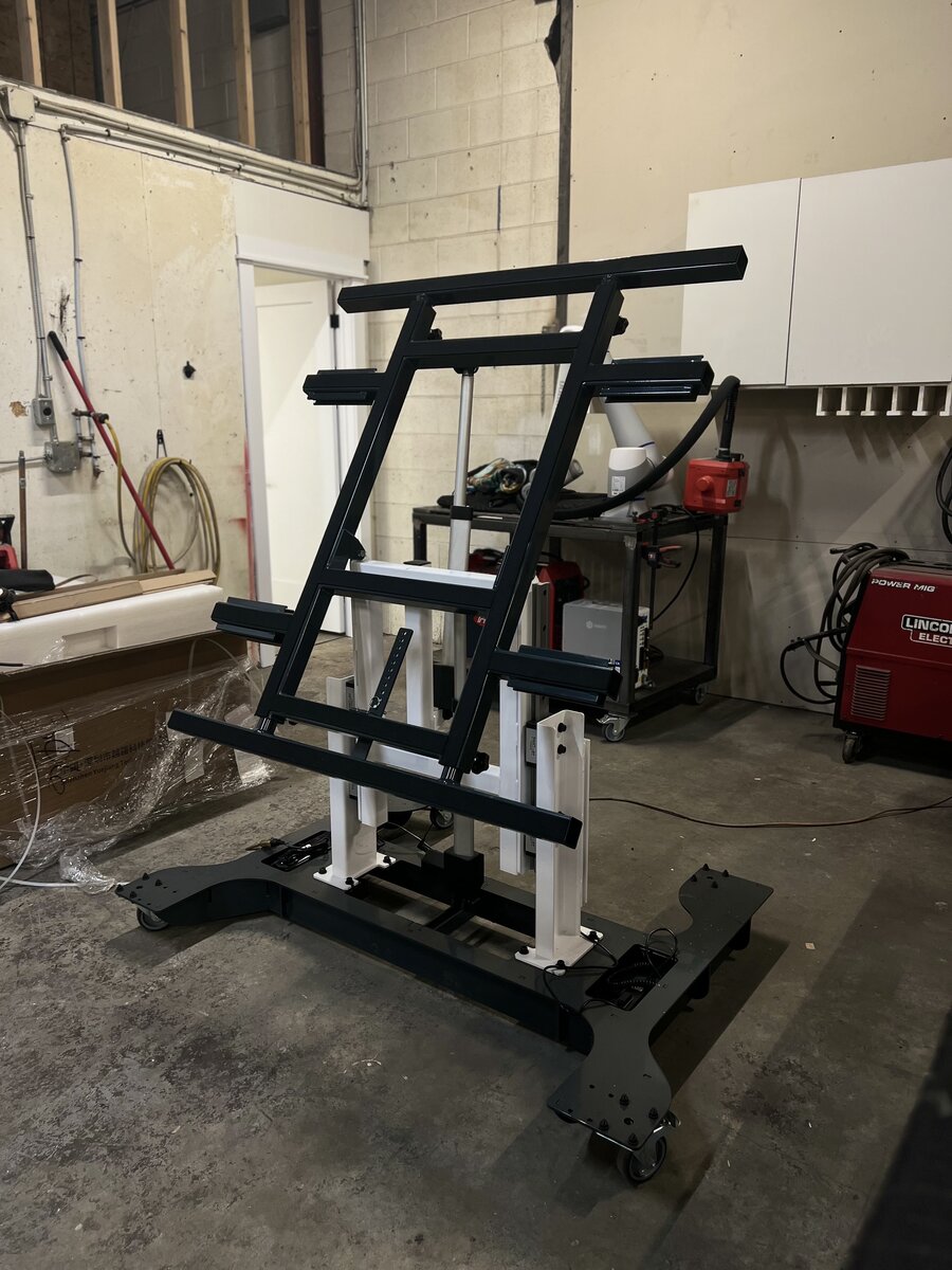 AMTE-400 angled view showing dual-axis capability